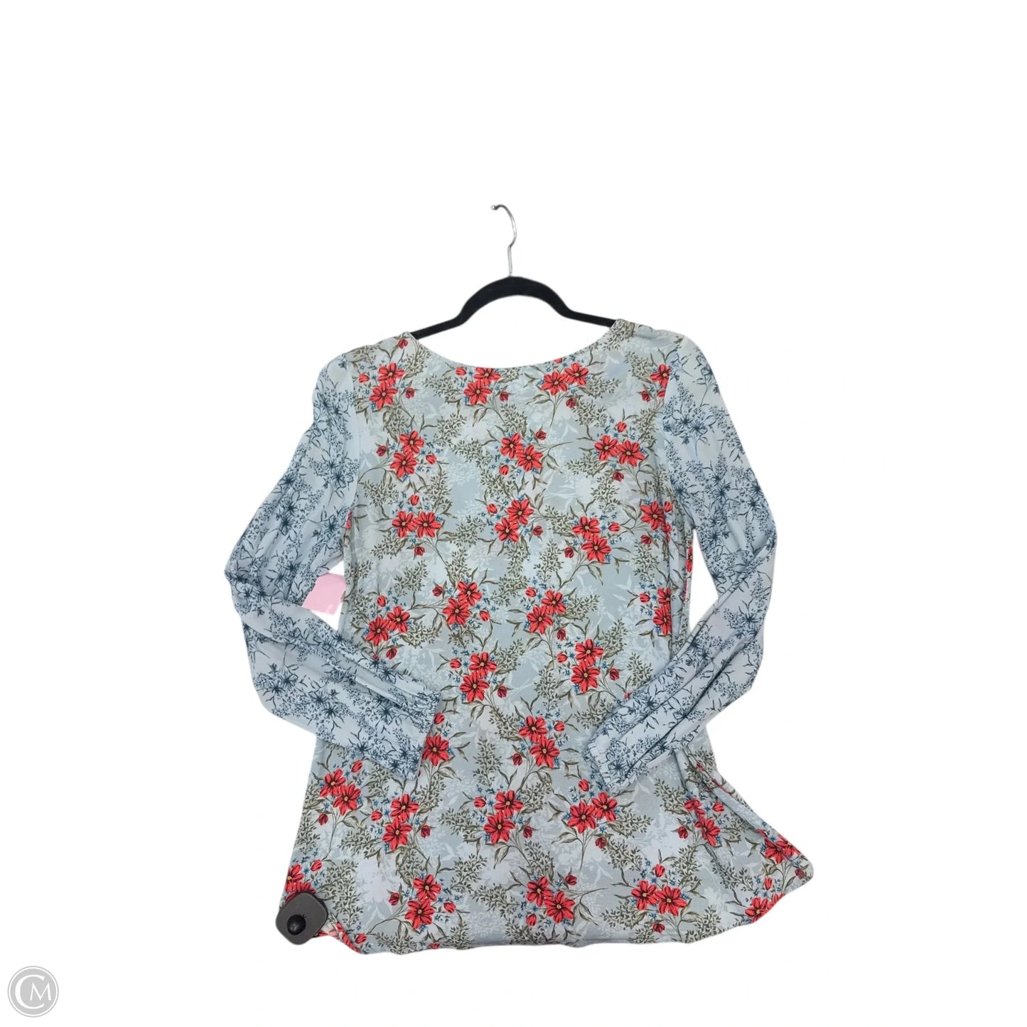 Top Long Sleeve By Sundance In Floral Print, Size: S