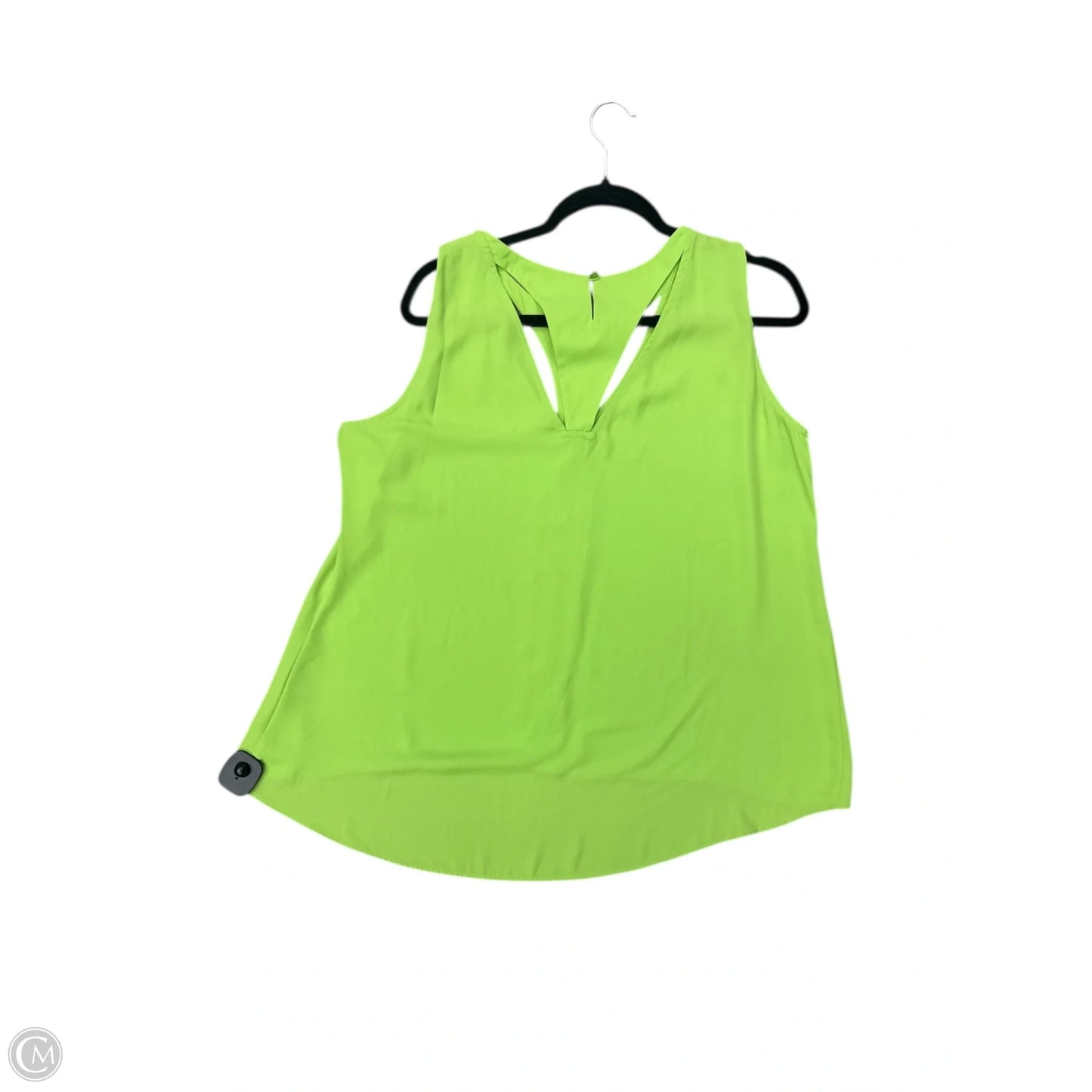 Top Sleeveless By Sioni In Green, Size: M