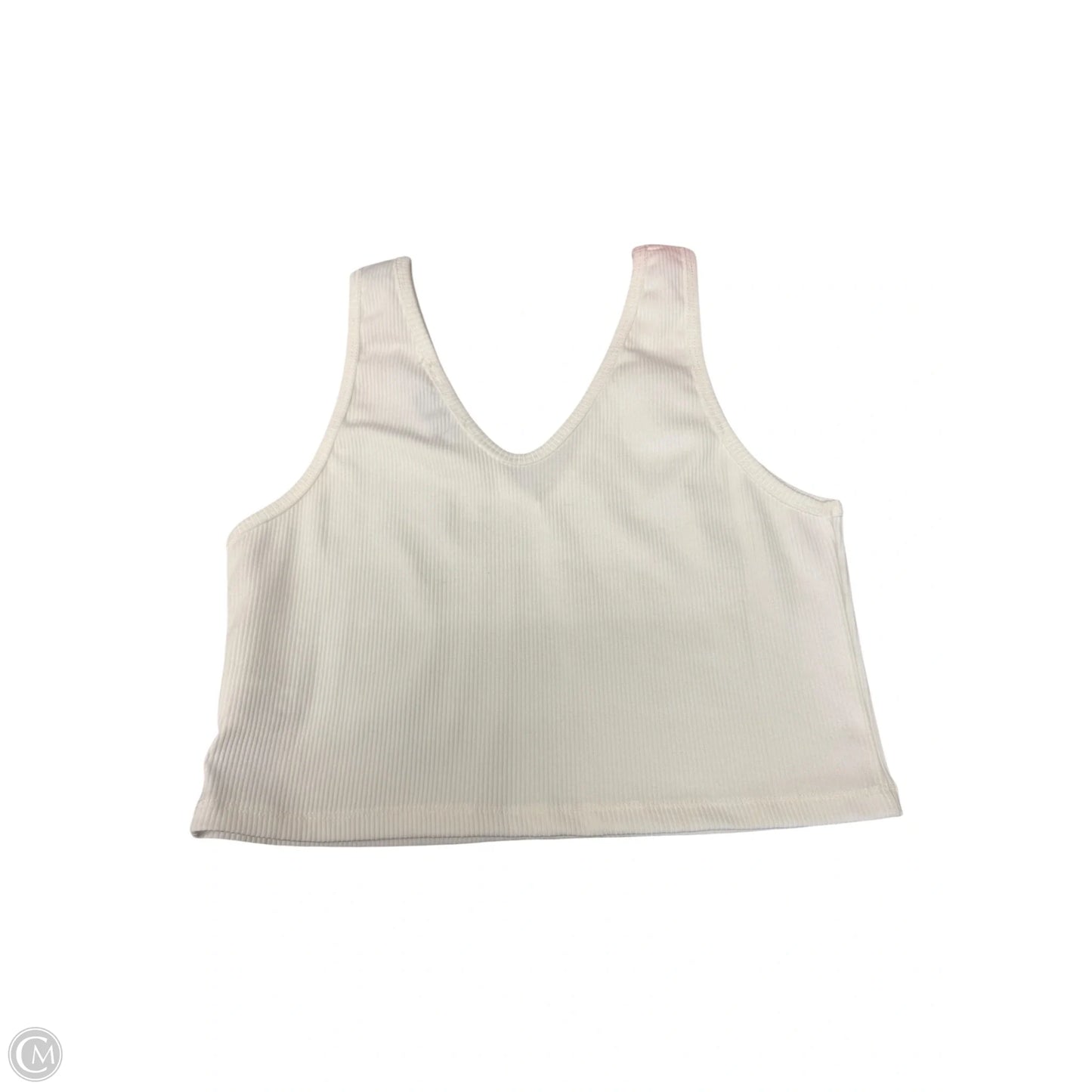 Tank Top By Dress Forum In White, Size: L