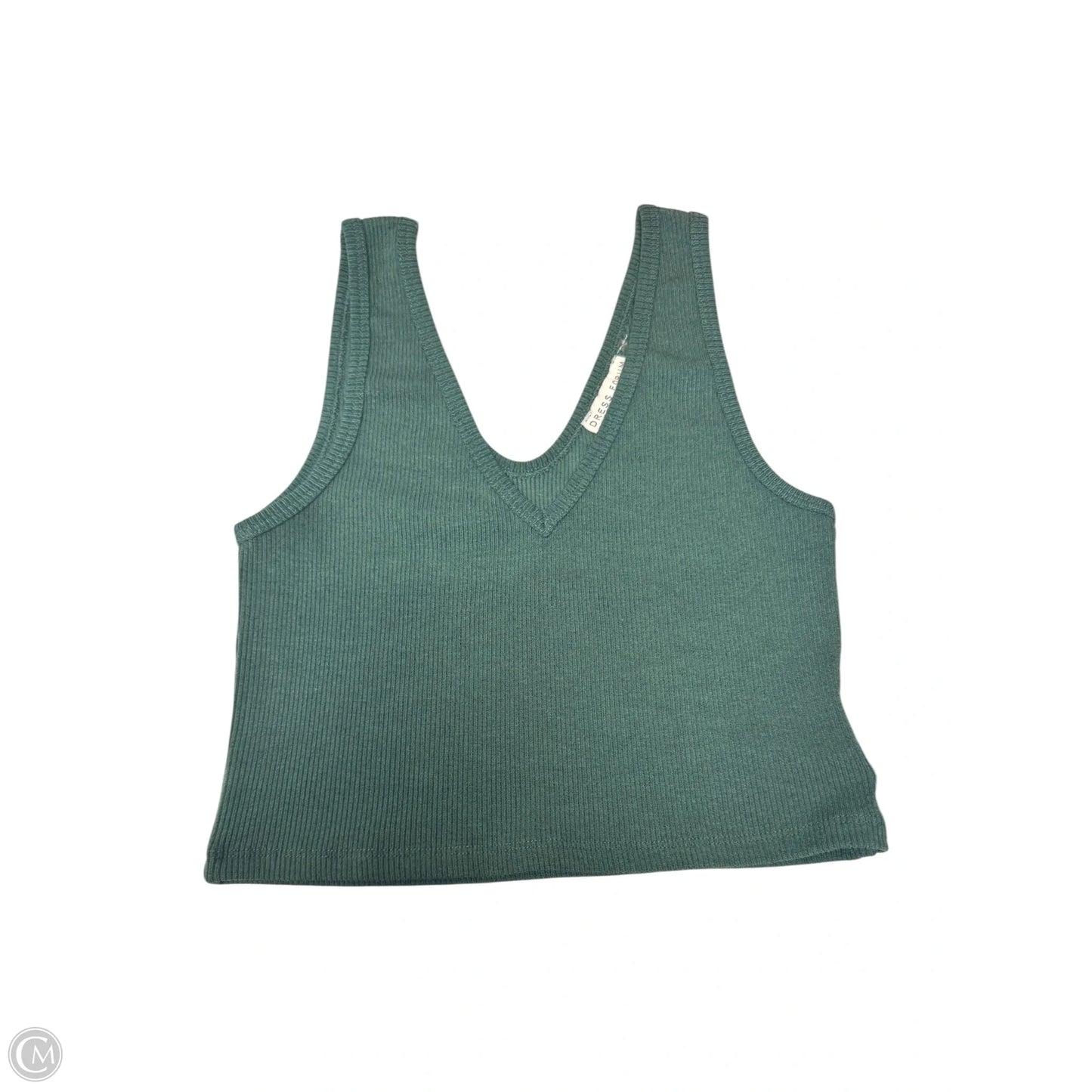 Tank Top By Dress Forum In Green, Size: S