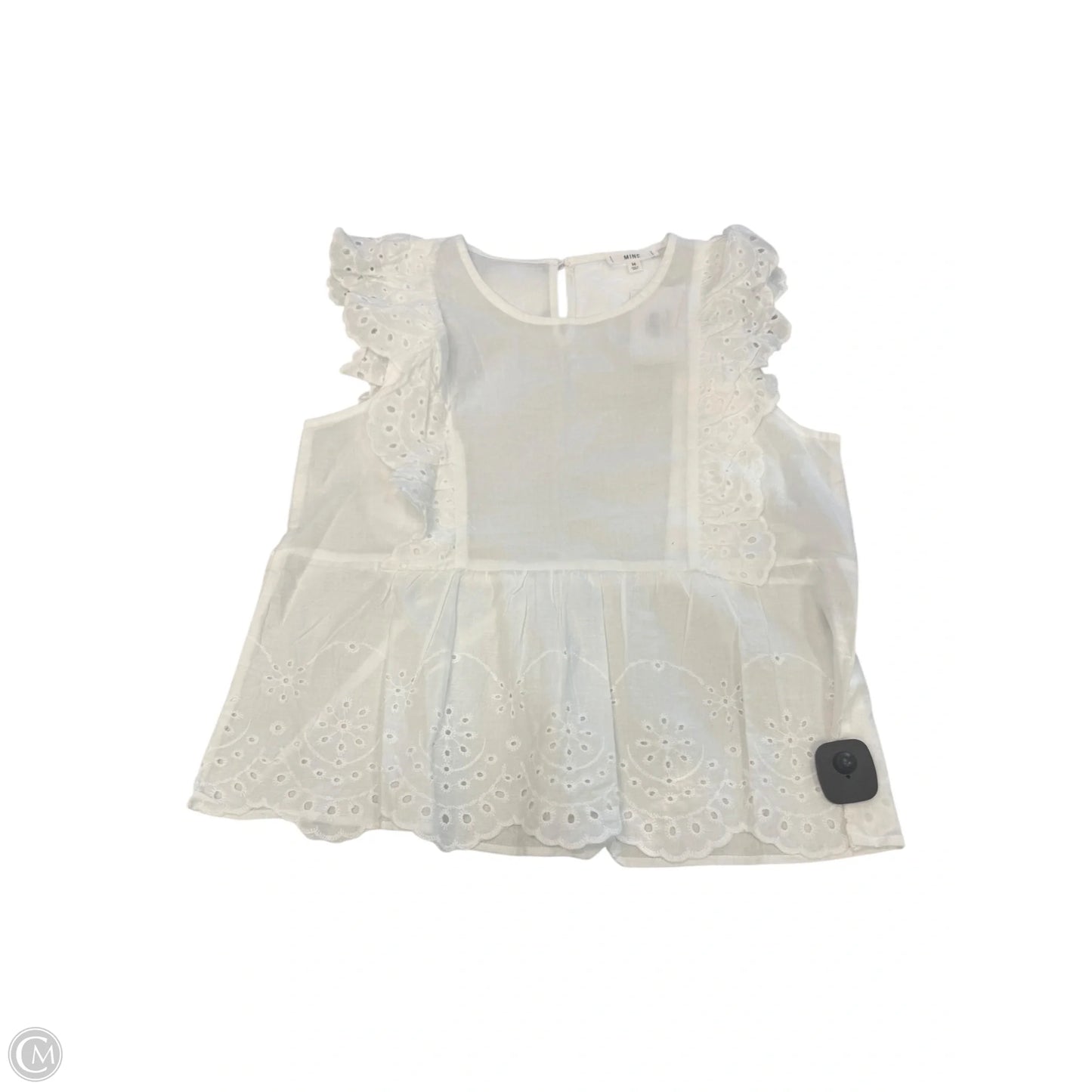Tank Top By Mine In White, Size: S