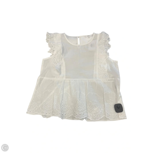 Tank Top By Mine In White, Size: M