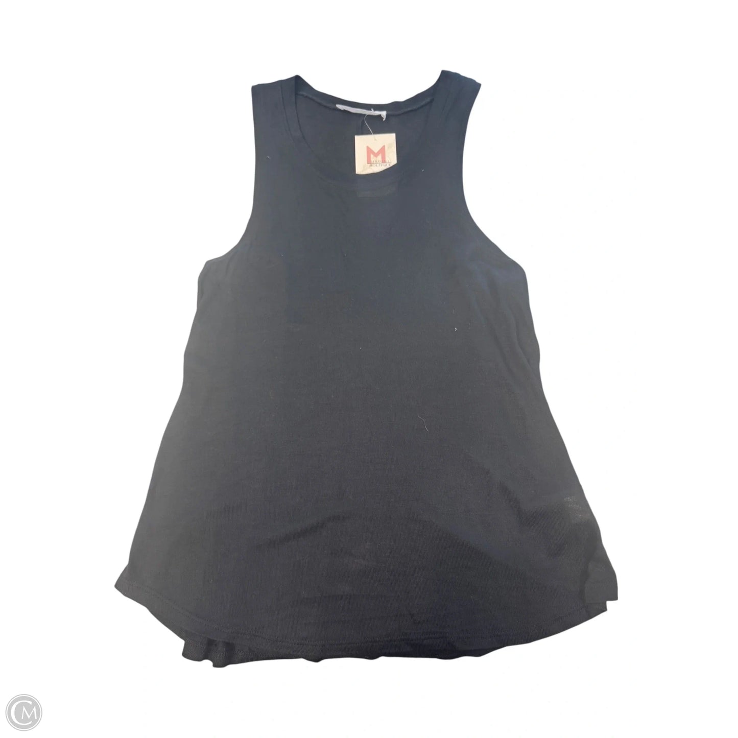 Tank Top By Double Zero In Black, Size: L