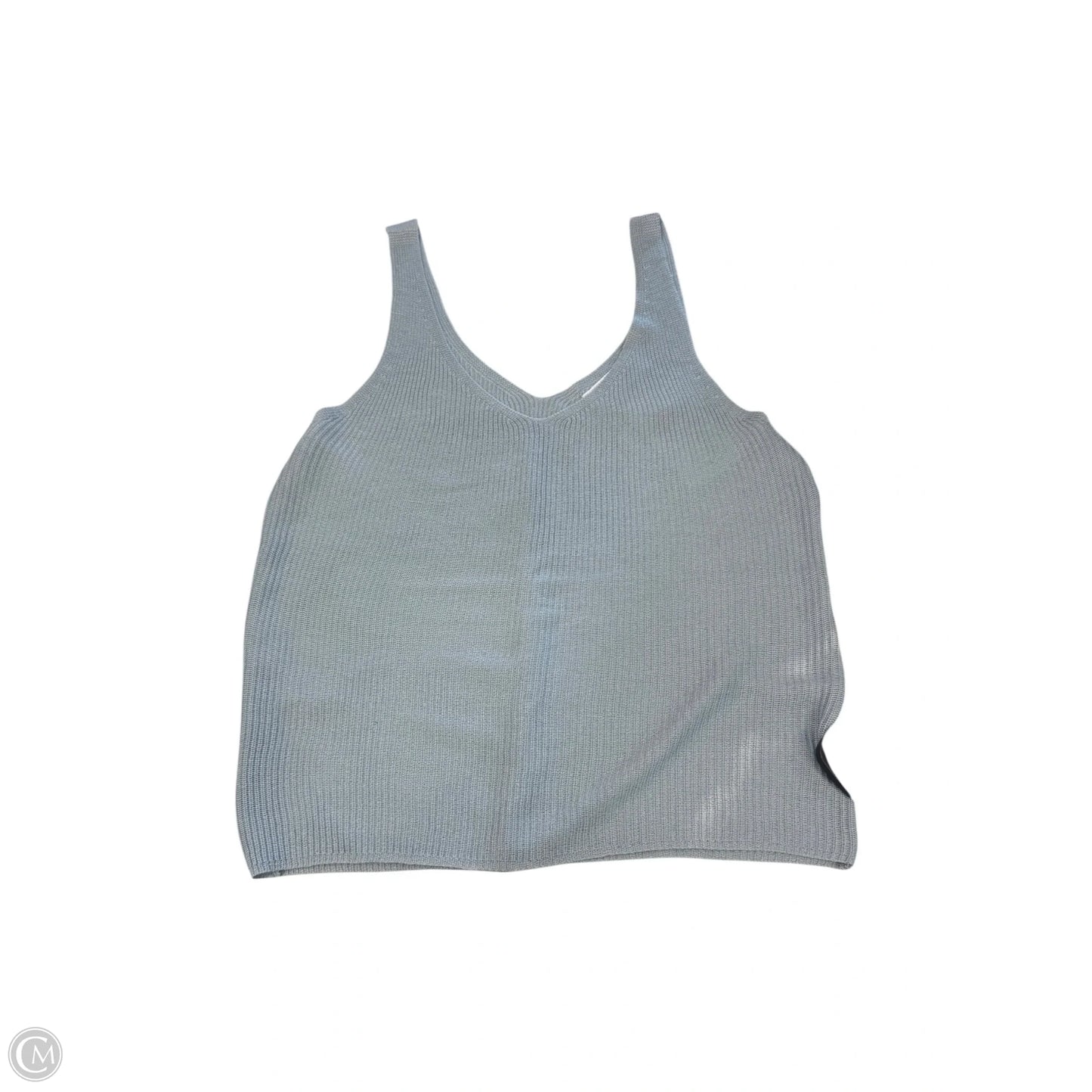 Tank Top By Double Zero In Blue, Size: M