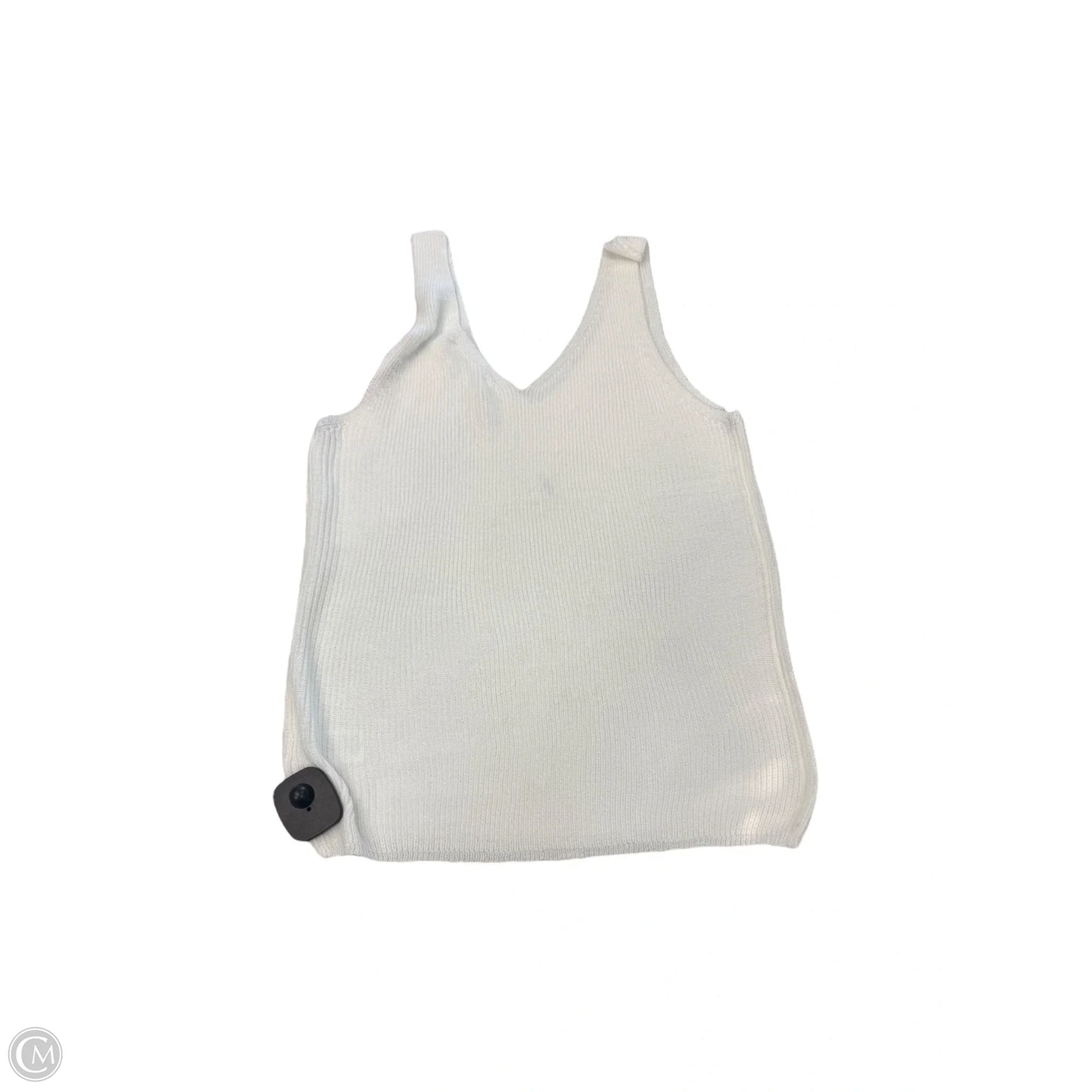 Tank Top By Double Zero In White, Size: L