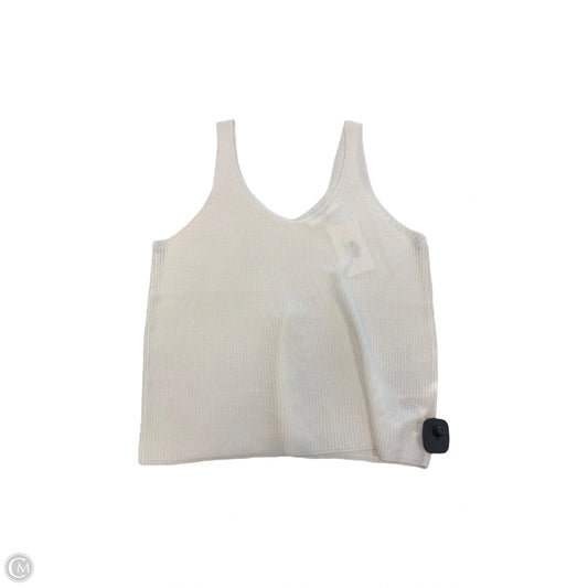 Tank Top By Double Zero In White, Size: L