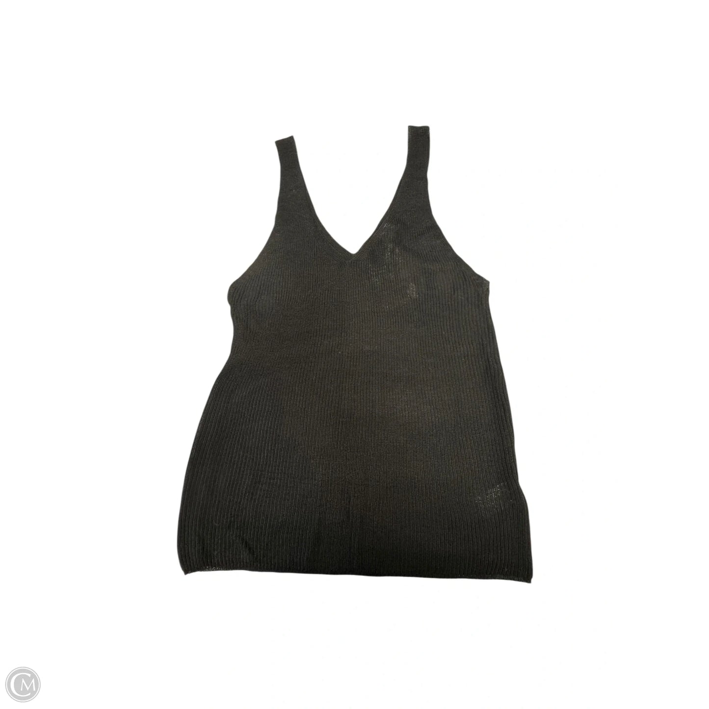 Tank Top By Double Zero In Black, Size: S