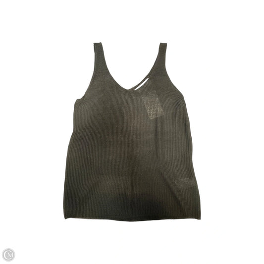 Tank Top By Double Zero In Black, Size: L