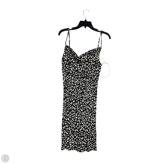 Dress Casual Short By Dress Forum In Black & Cream, Size: 4