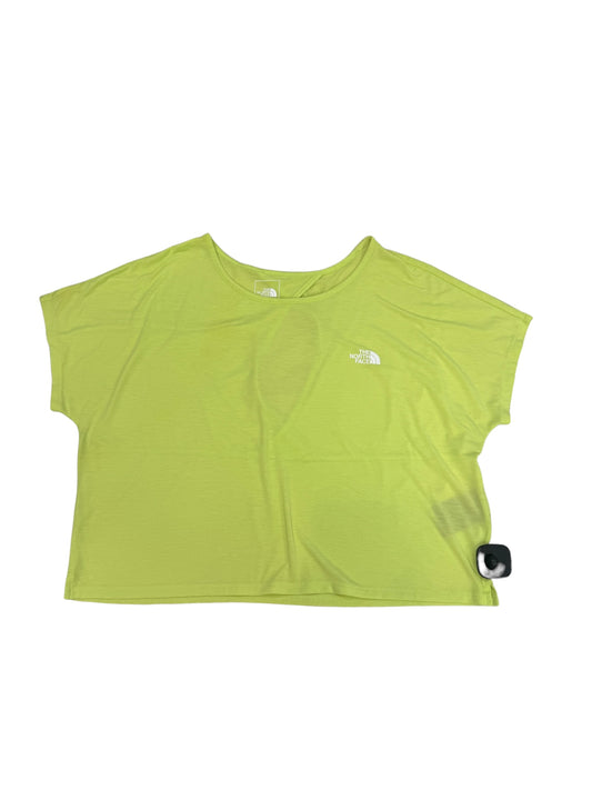 Green Athletic Top Short Sleeve The North Face, Size M