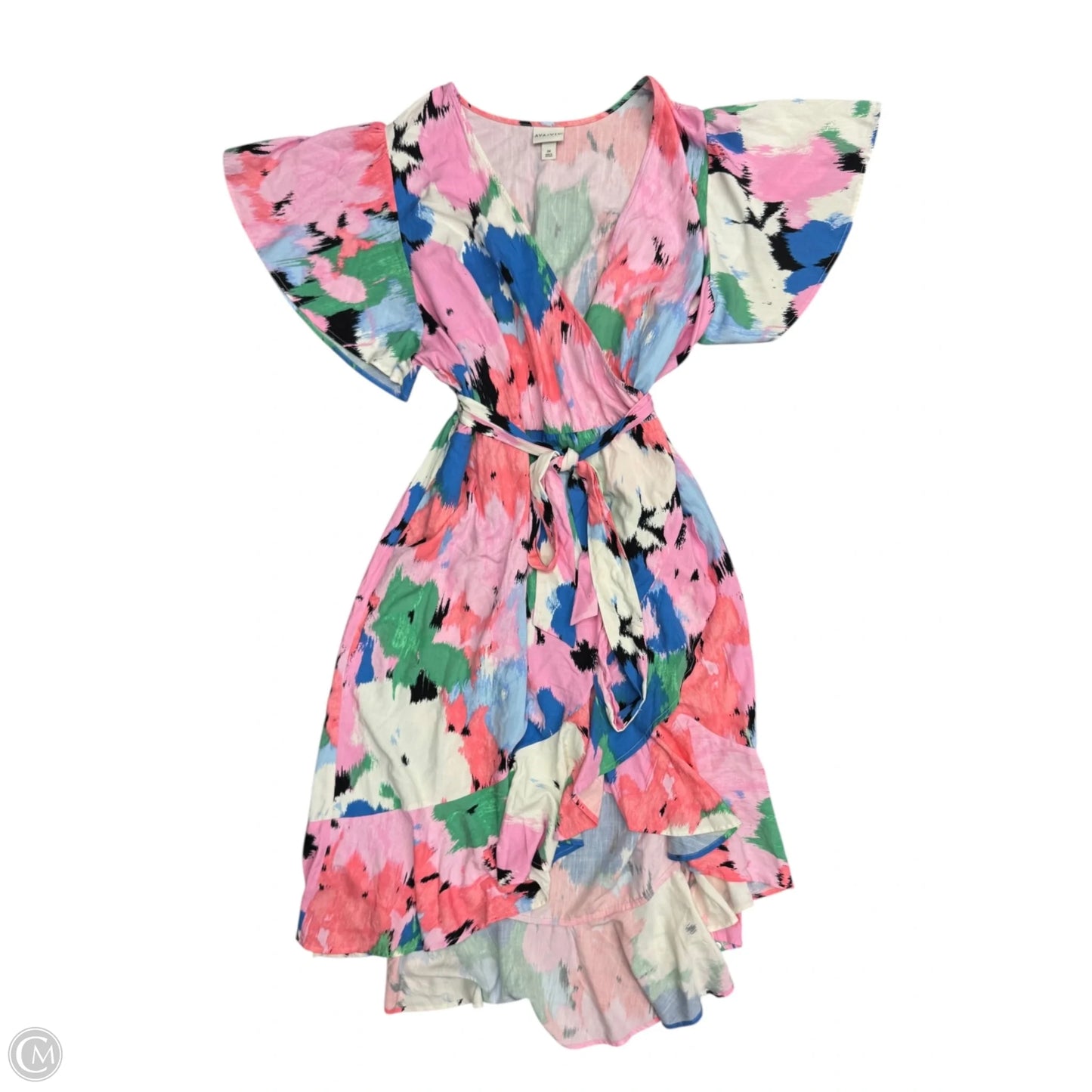 Dress Casual Maxi By Ava & Viv In Multi-colored, Size: 3x