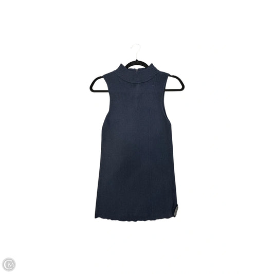 Top Sleeveless By Alfani In Navy, Size: S