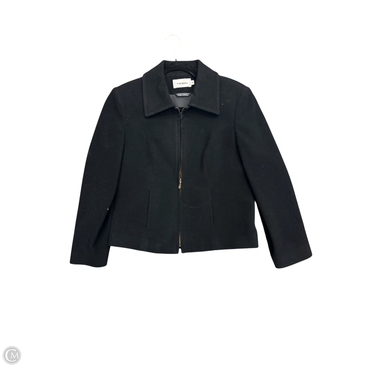 Jacket Other By Tribal In Black, Size: 6