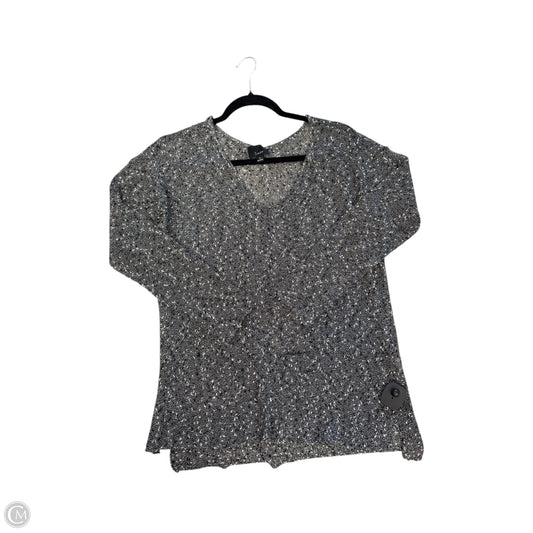 Top Long Sleeve By Lumiere In Black, Size: S
