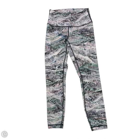 Athletic Pants By Lululemon In Multi-colored, Size: 4