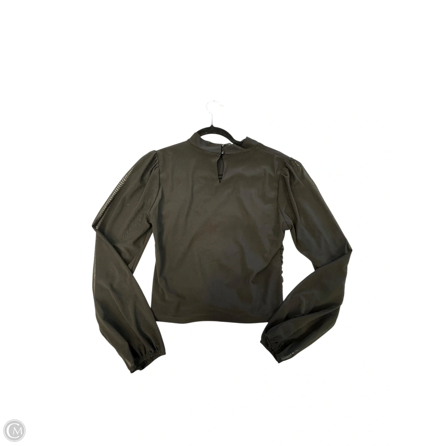 Top Long Sleeve By Clothes Mentor In Black, Size: L