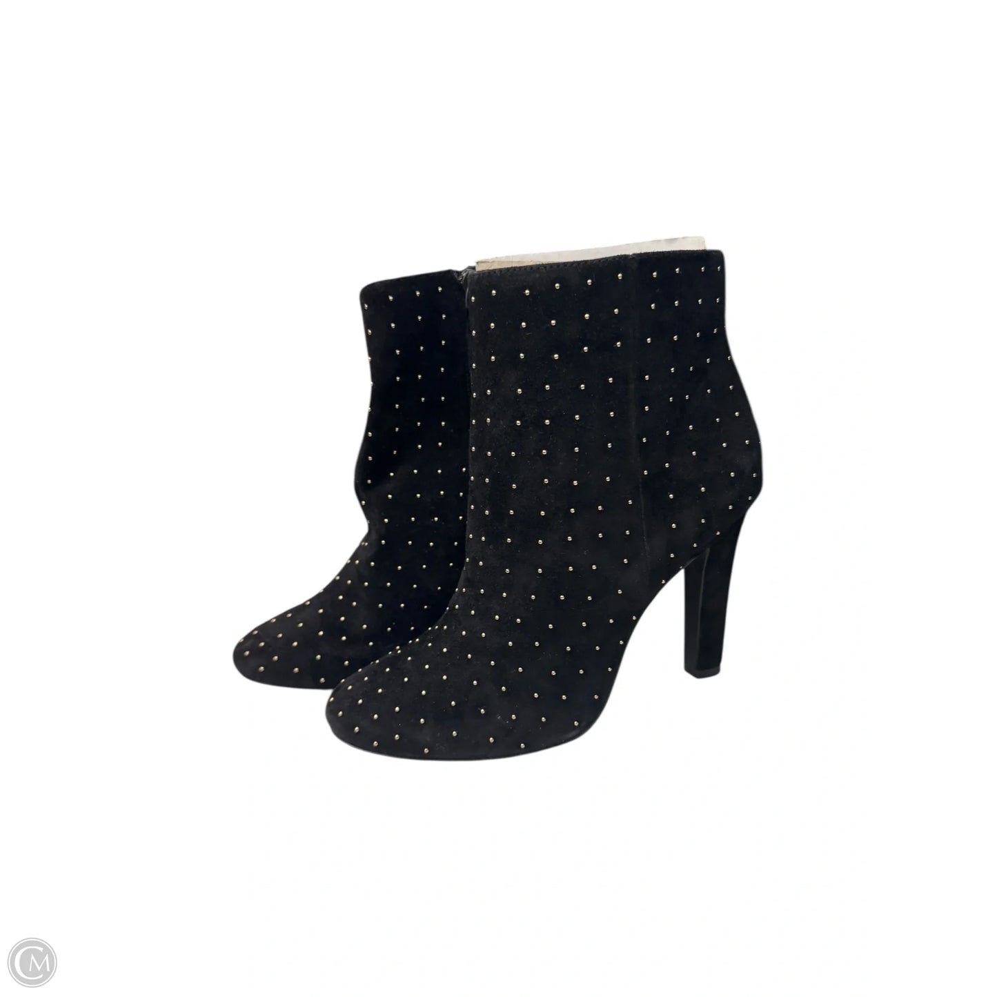 Boots Ankle Heels By Love In Black, Size: 8.5