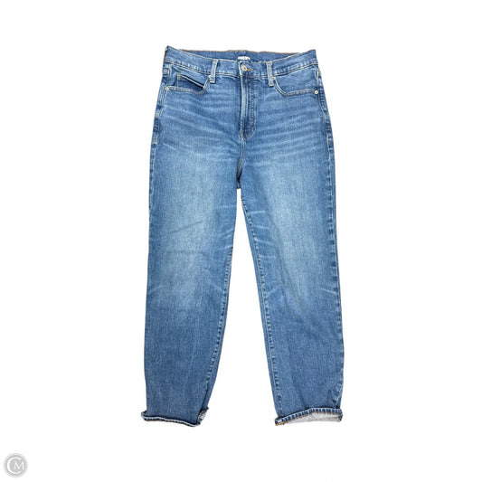 Jeans Straight By Old Navy In Blue Denim, Size: 10