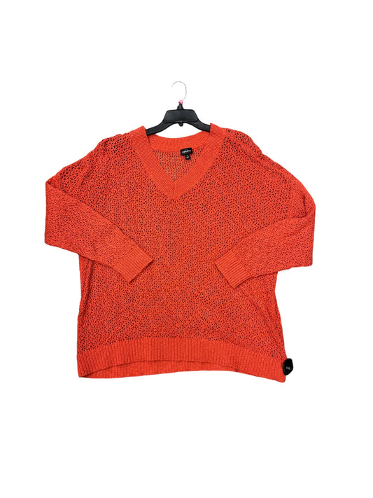 Sweater By Torrid In Orange, Size: 3x