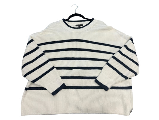 Sweater By Banana Republic In White, Size: L