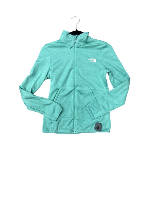 Athletic Jacket By The North Face In Blue, Size: Xs