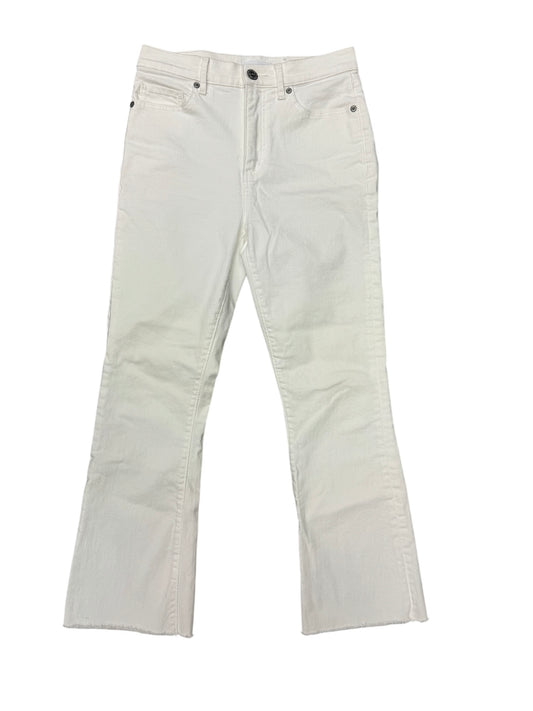 Jeans Skinny By Loft In White Denim, Size: 2