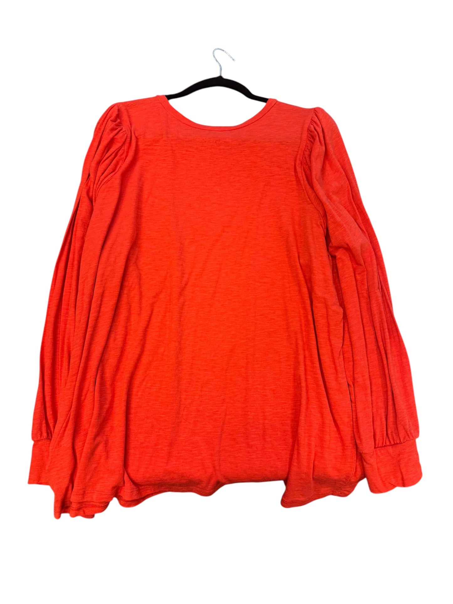 Top Long Sleeve By Torrid In Orange, Size: 3x