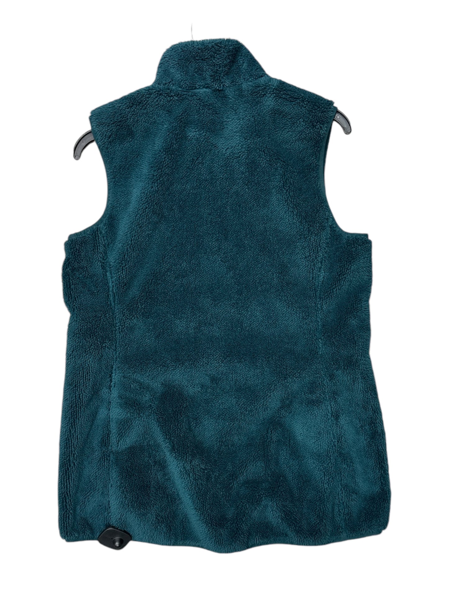 Vest Faux Fur & Sherpa By Columbia In Aqua, Size: M