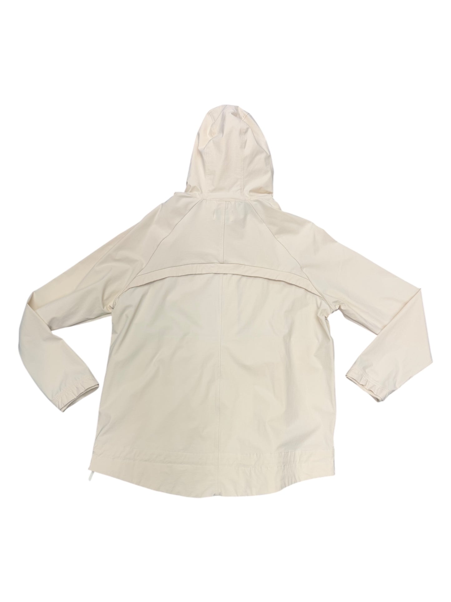 Jacket Utility By Clothes Mentor In Cream, Size: Xl