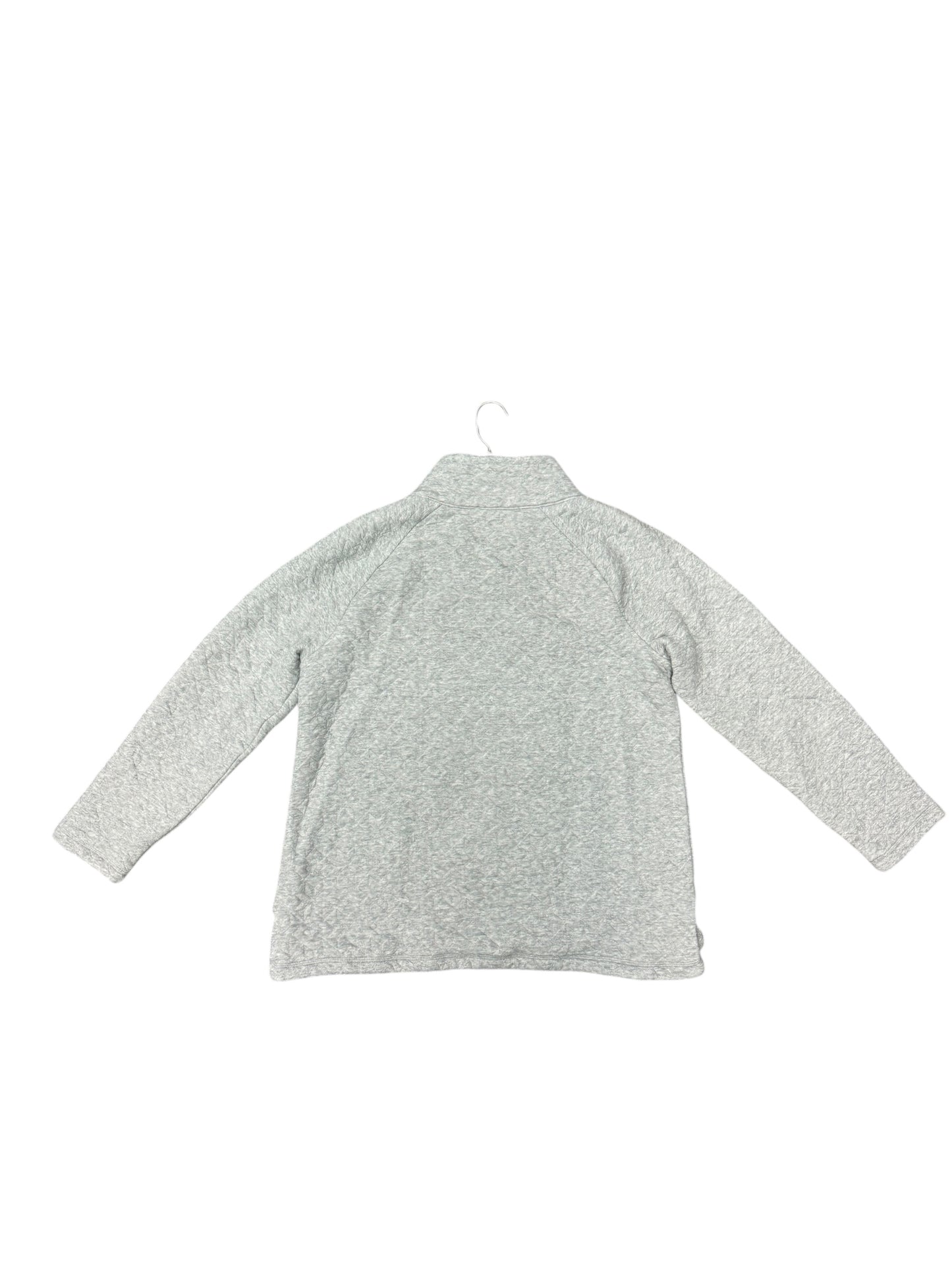 Sweatshirt Crewneck By Talbots In Grey, Size: L