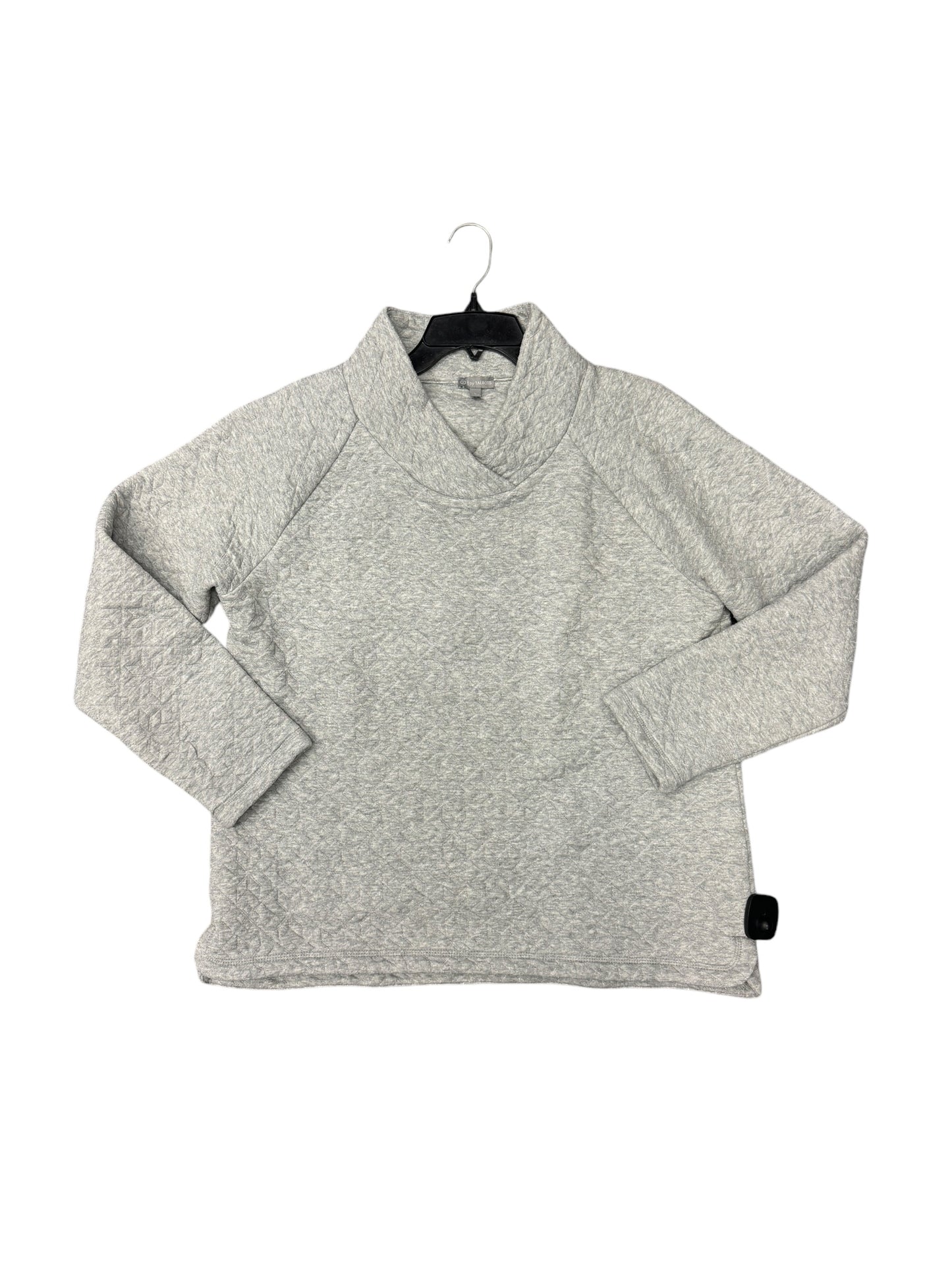 Sweatshirt Crewneck By Talbots In Grey, Size: L