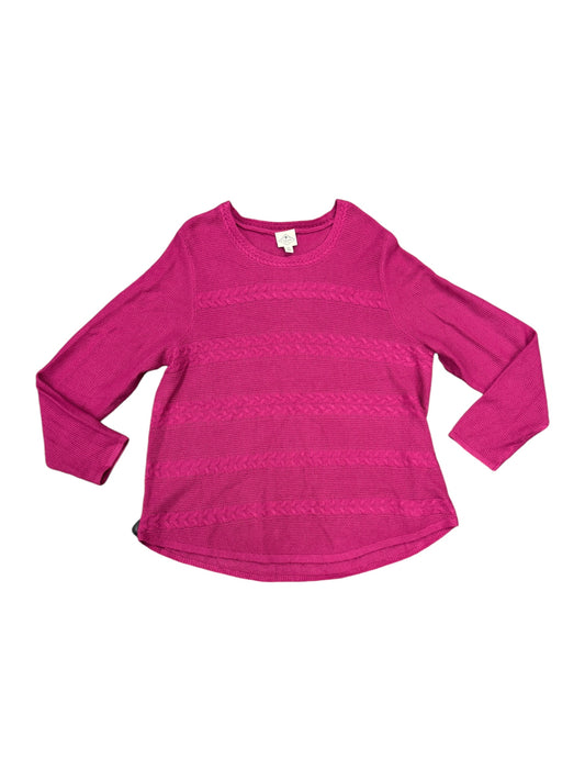 Sweater By St Johns Bay In Pink, Size: 2x