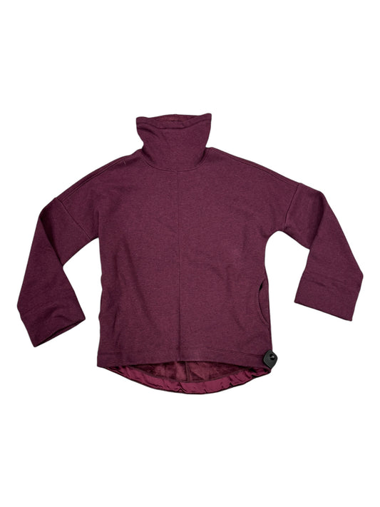 Sweatshirt Collar By Athleta In Purple, Size: Xs