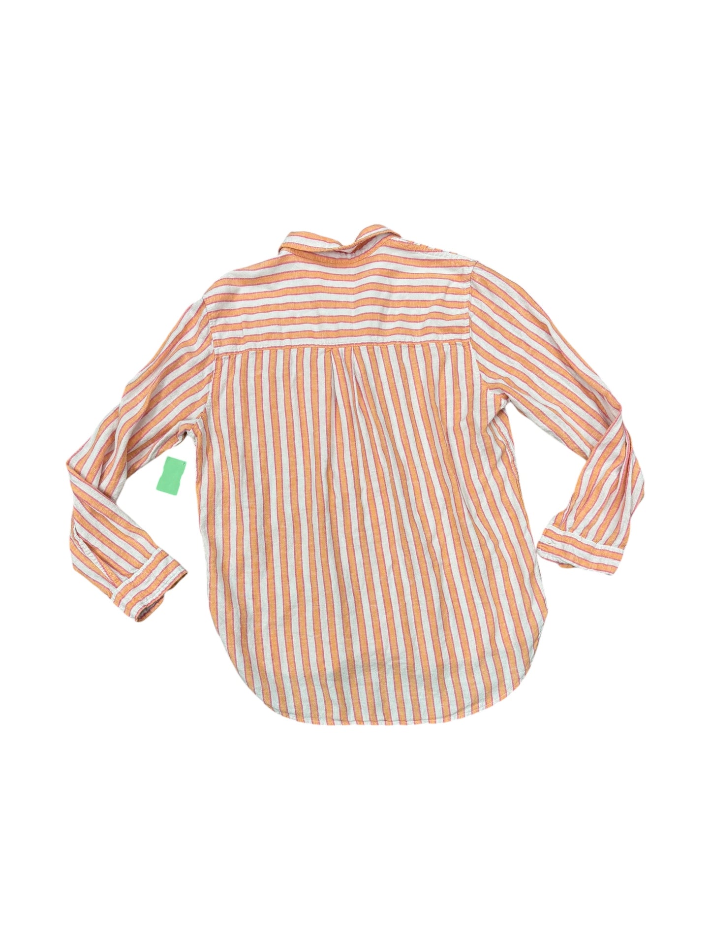 Top Long Sleeve By Universal Thread In Orange, Size: M