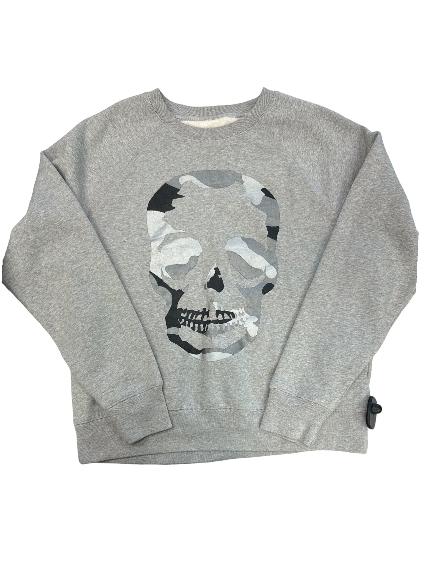 Sweatshirt Crewneck By Zadig And Voltaire In Grey, Size: M