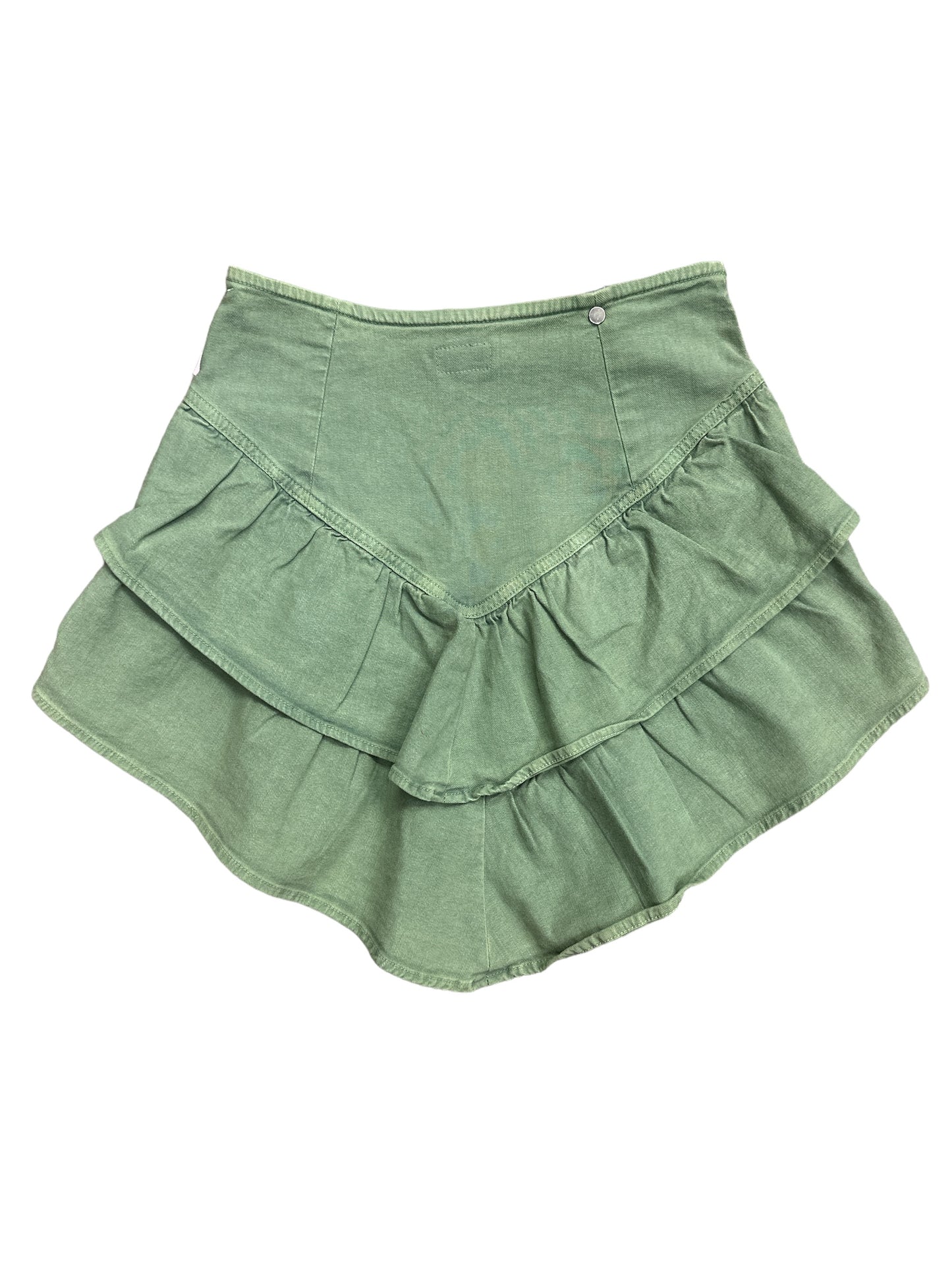 Skirt Mini & Short By Mother In Green, Size: 4