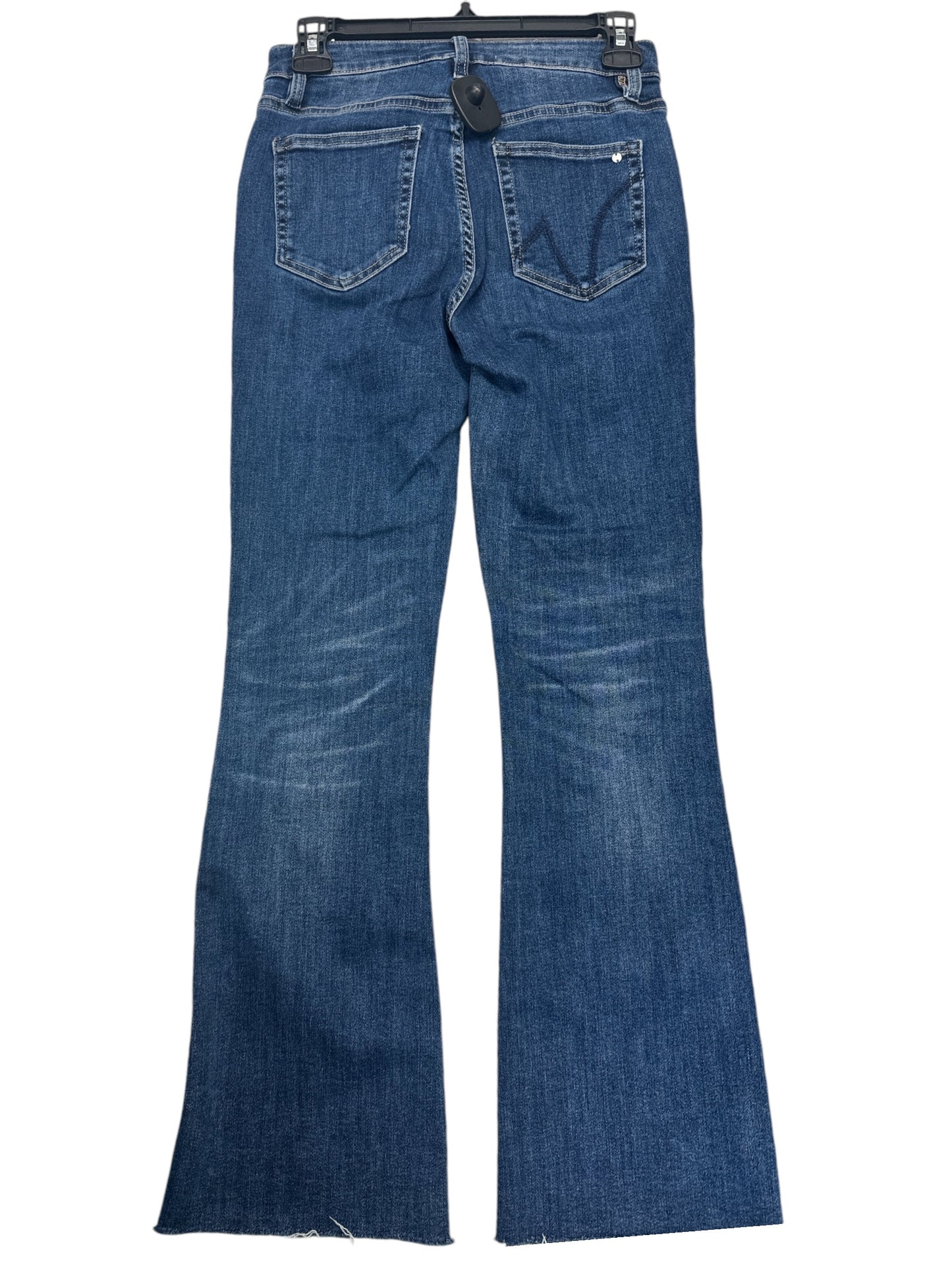 Jeans Flared By Clothes Mentor In Blue Denim, Size: 0