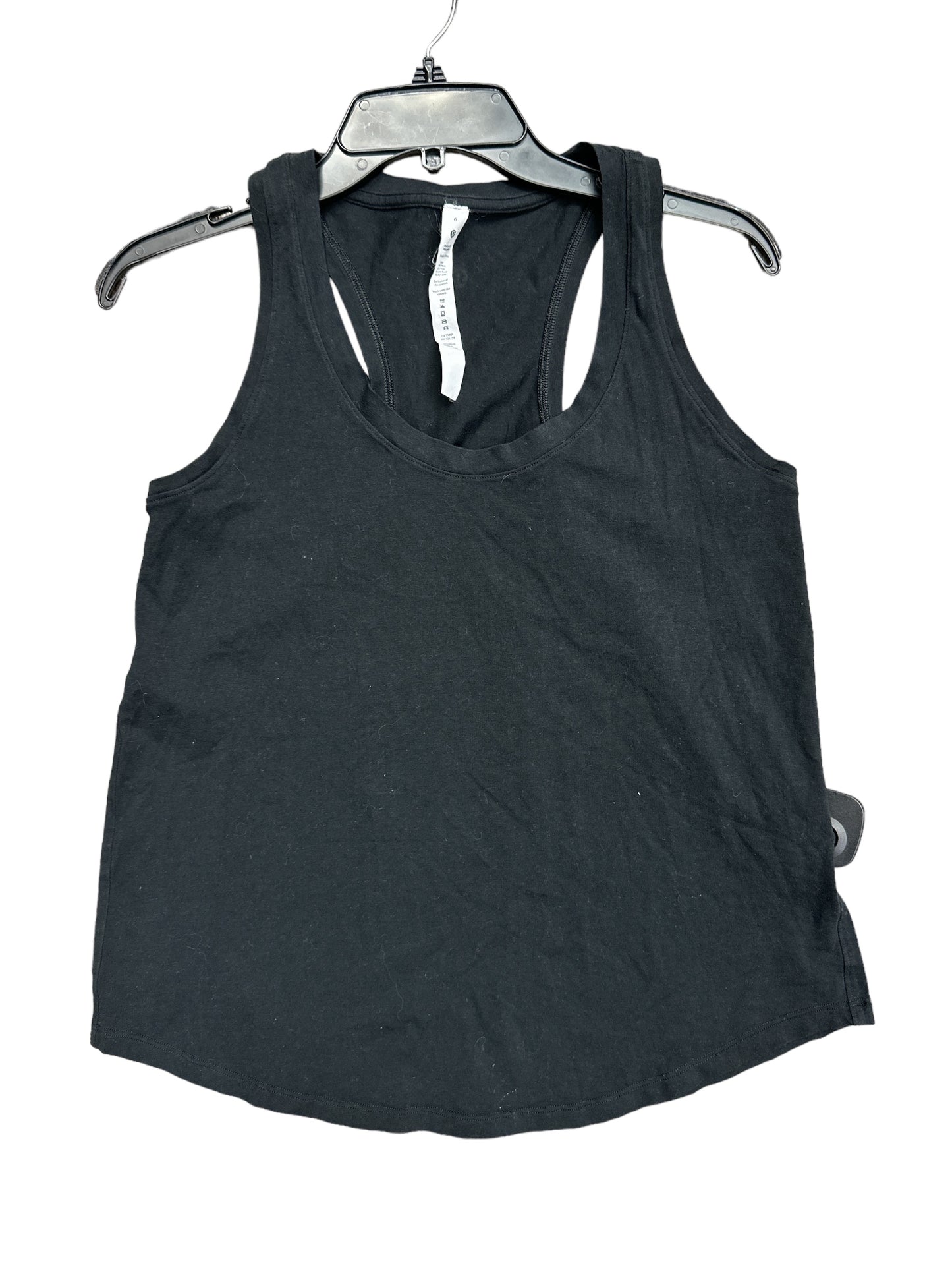 Athletic Tank Top By Lululemon In Black, Size: M