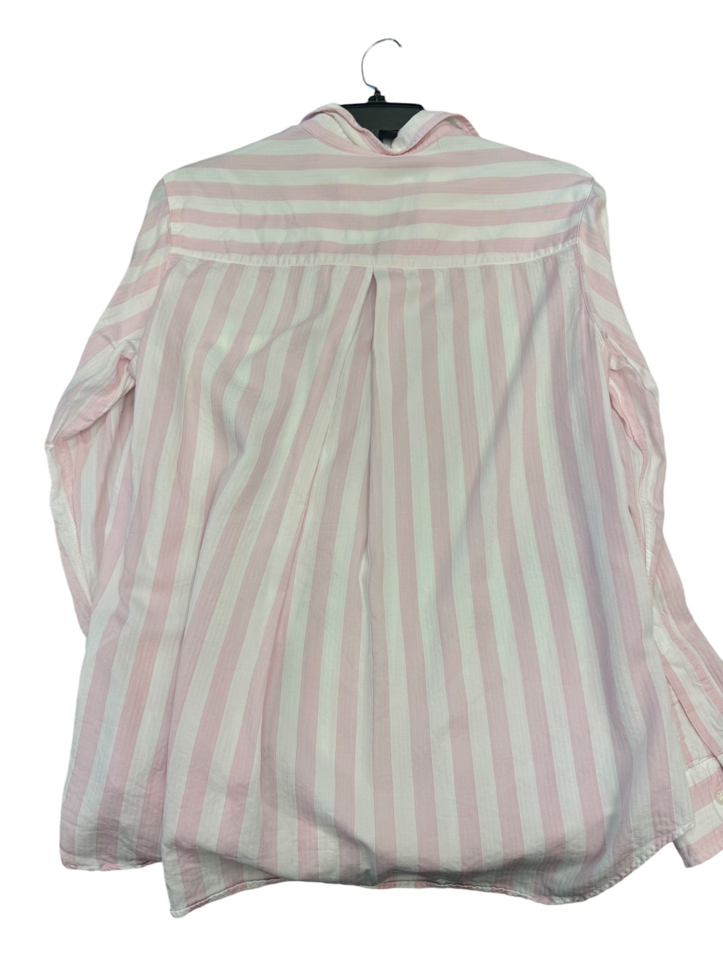 Top Long Sleeve By Grayson In Pink, Size: S