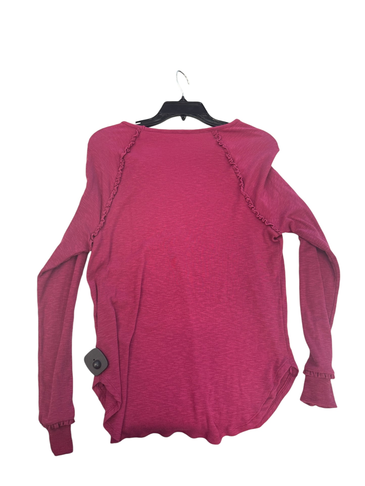 Top Long Sleeve By Lc Lauren Conrad In Pink, Size: Xs