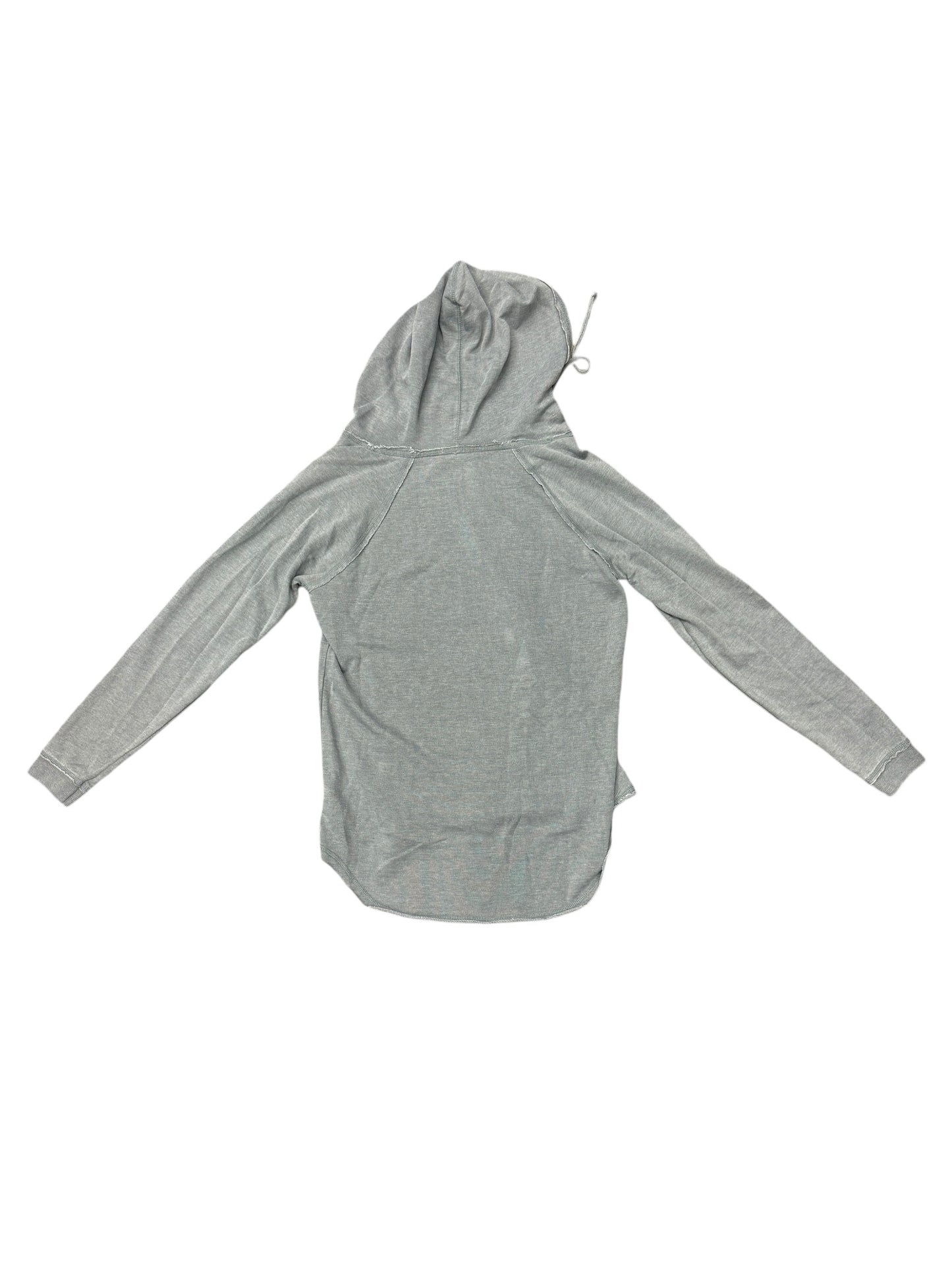 Sweatshirt Hoodie By Clothes Mentor In Grey, Size: Xl