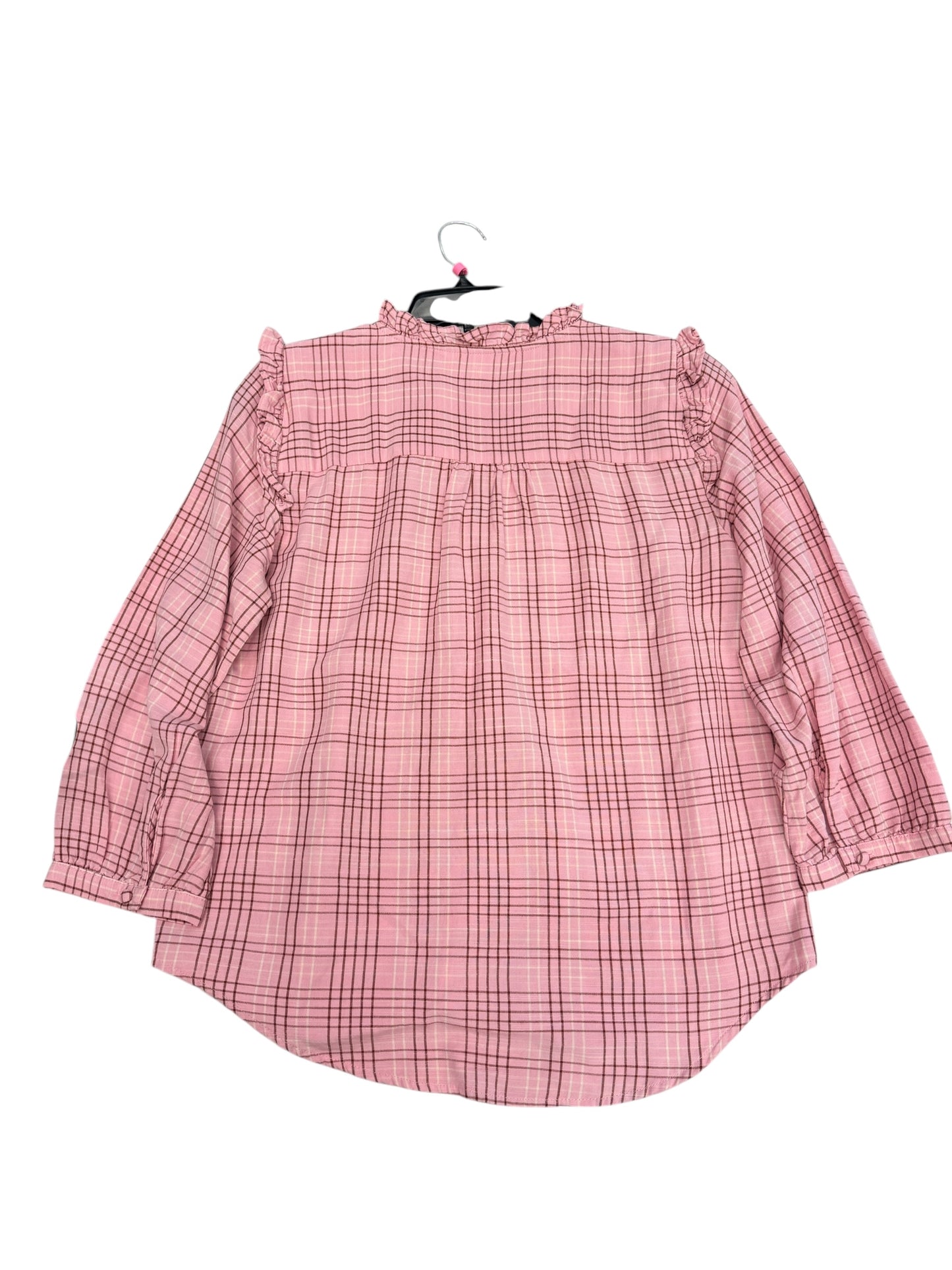 Top Long Sleeve By Lc Lauren Conrad In Pink, Size: S