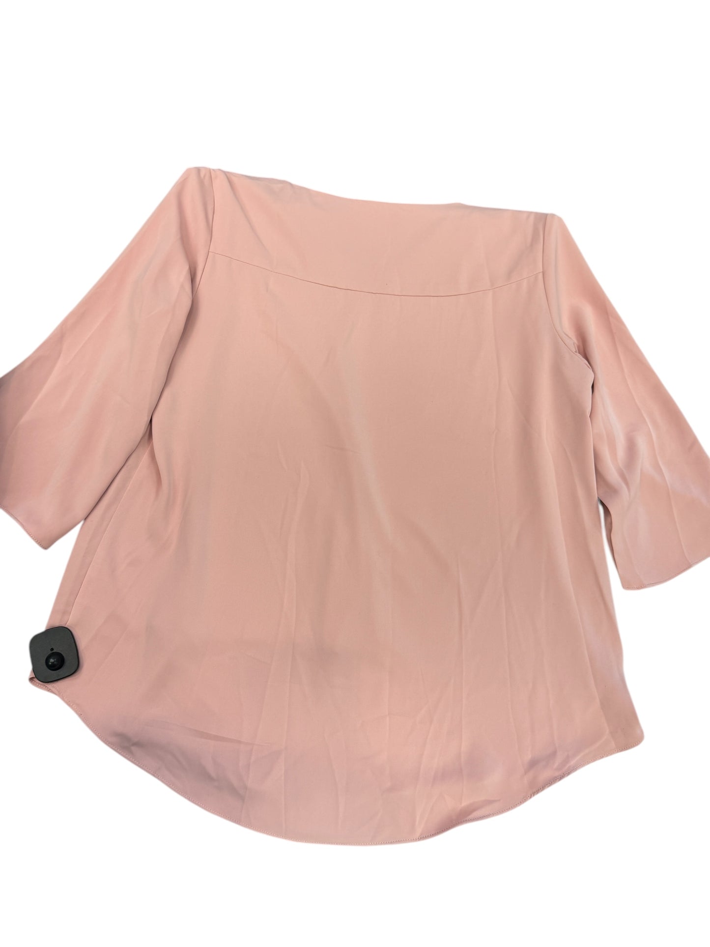 Top 3/4 Sleeve By Clothes Mentor In Pink, Size: L