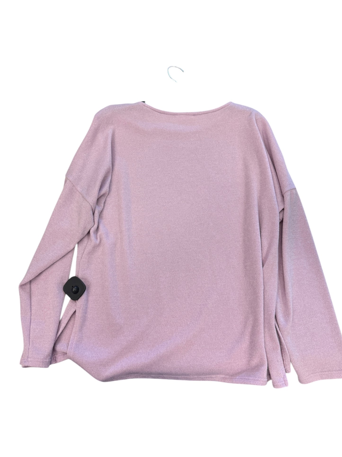 Top Long Sleeve By Clothes Mentor In Purple, Size: M