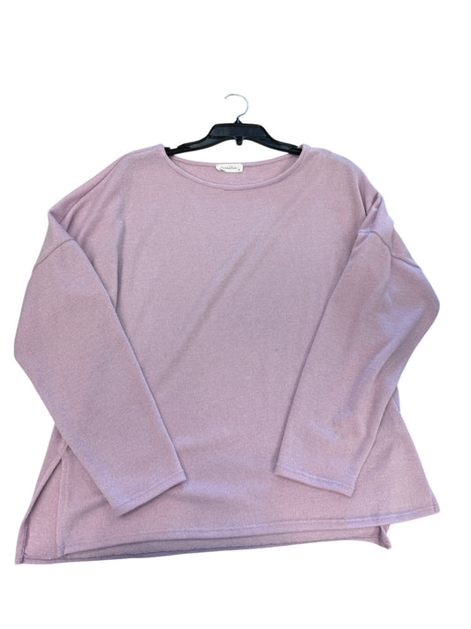 Top Long Sleeve By Clothes Mentor In Purple, Size: M