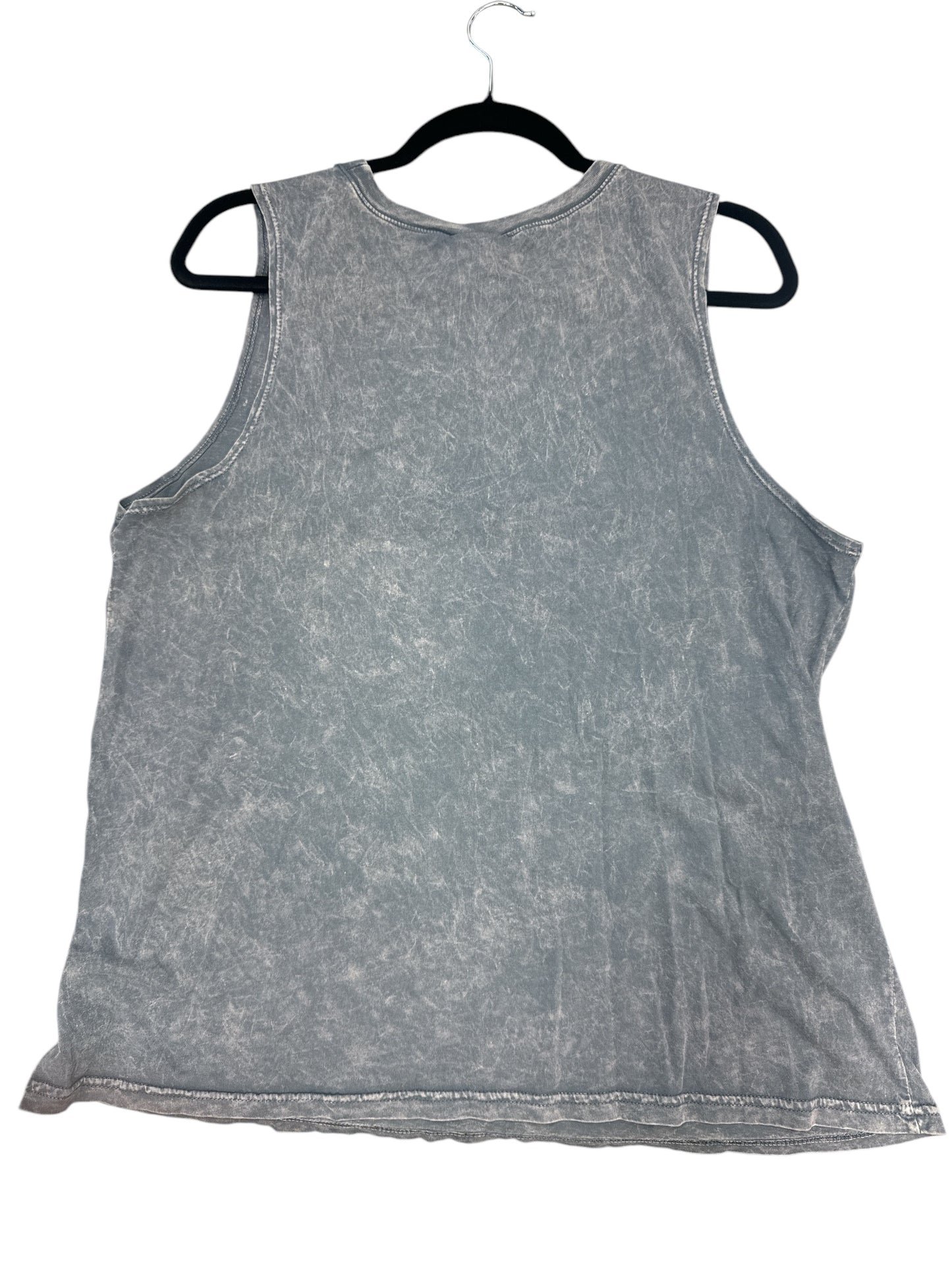 Tank Top By Clothes Mentor In Grey, Size: Xl