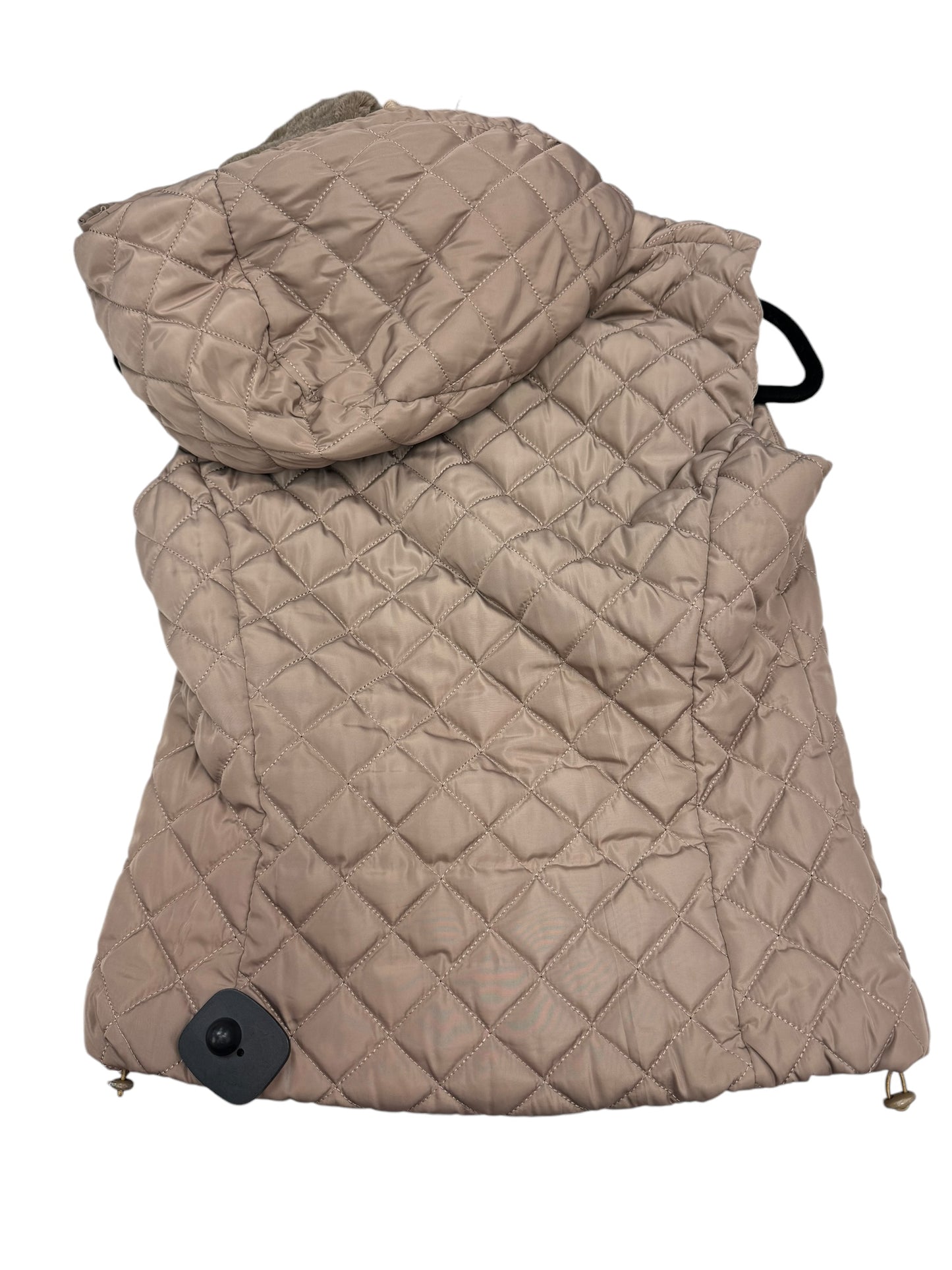 Vest Puffer & Quilted By Clothes Mentor In Brown, Size: S