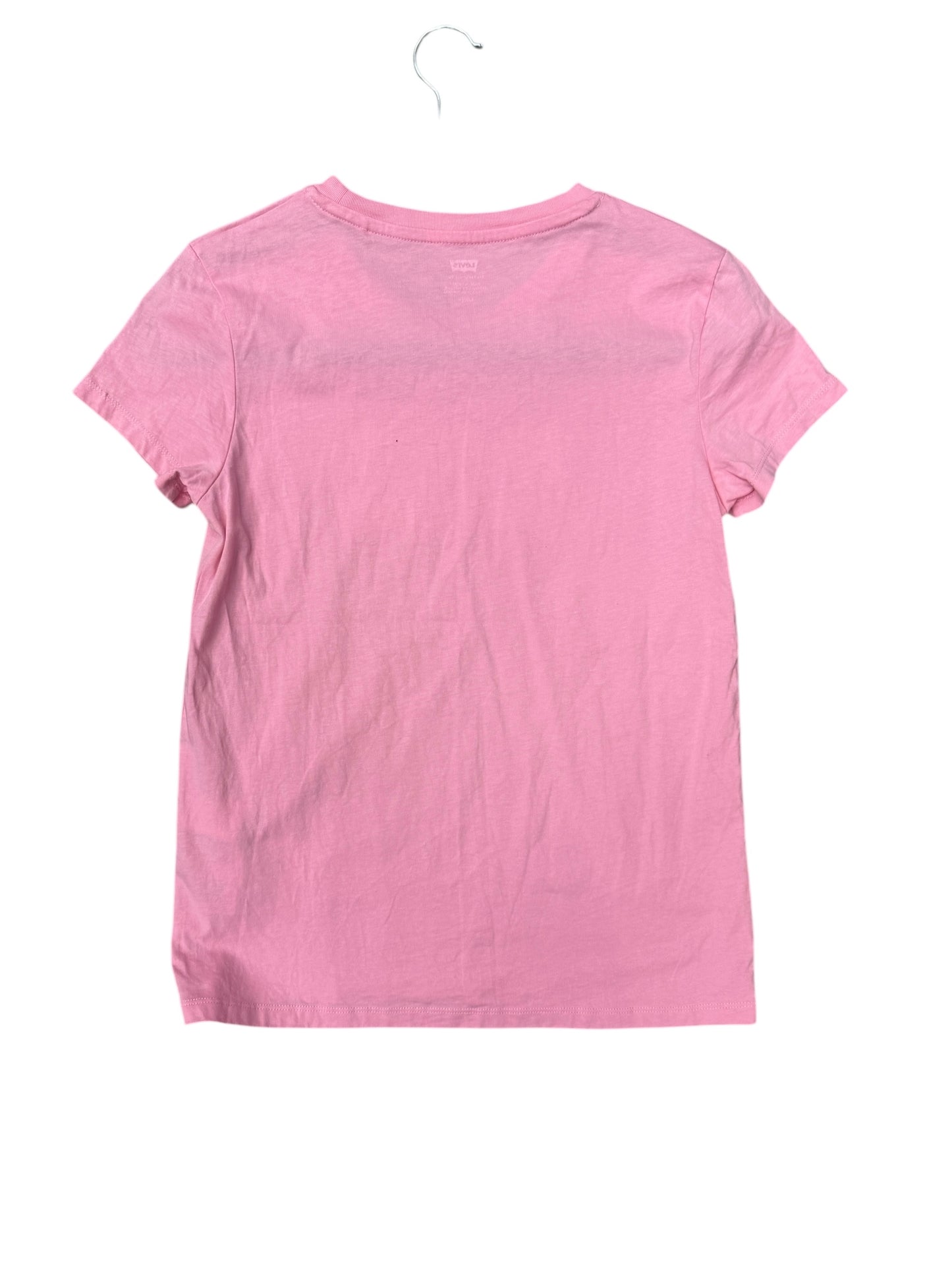 Top Short Sleeve By Levis In Pink, Size: M