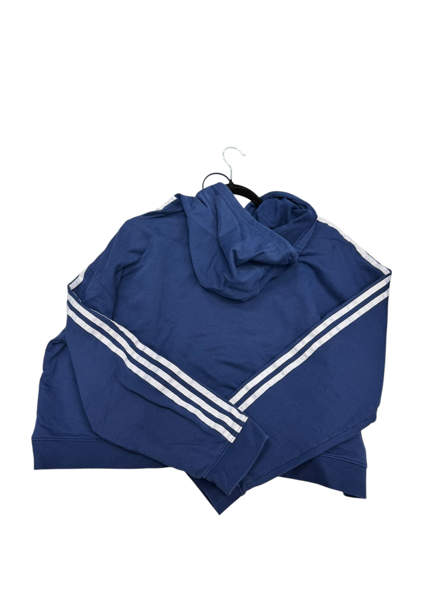 Sweatshirt Hoodie By Adidas In Navy, Size: Xl