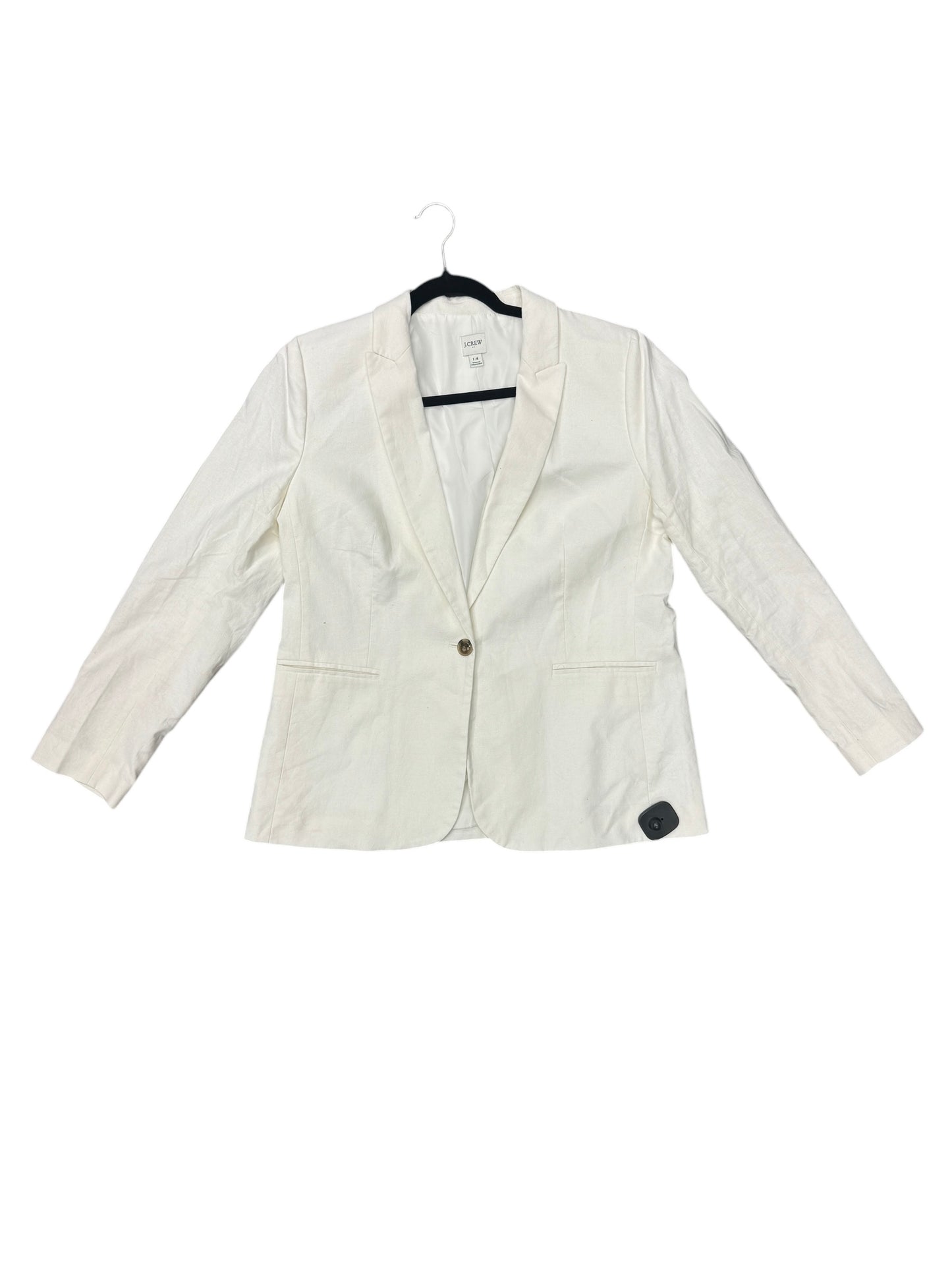 Blazer By J. Crew In White, Size: Xl